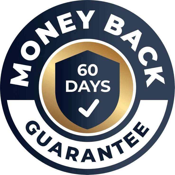 VertiAid Money Back Guarantee Seal
